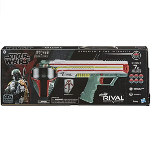 Amazon.com: NERF Rival Star Wars Apollo XV-700 Blaster, Face Mask, Boba Fett Insignia Patch, 7 Rival