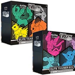 Amazon.com: Pokémon TCG: Sword & Shield—Evolving Skies Elite Trainer Box : Toys & Games