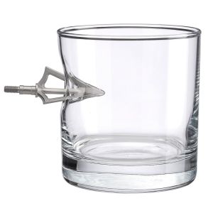 BenShot Broadhead Rocks Glass - 11oz