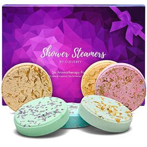 Amazon.com: Cleverfy Aromatherapy Shower Steamers - Variety Pack of 6 Shower Bombs with Essential Oi