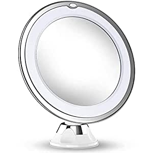 Amazon.com: Updated 2021 Version 10X Magnifying Makeup Vanity Mirror with Lights, LED Lighted Portab