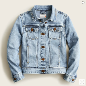 J.Crew: Girls' Denim Jacket For Girls