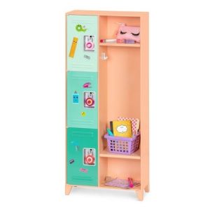 Our Generation Classroom Cool School Locker Accessory Set for 18&#34; Dolls