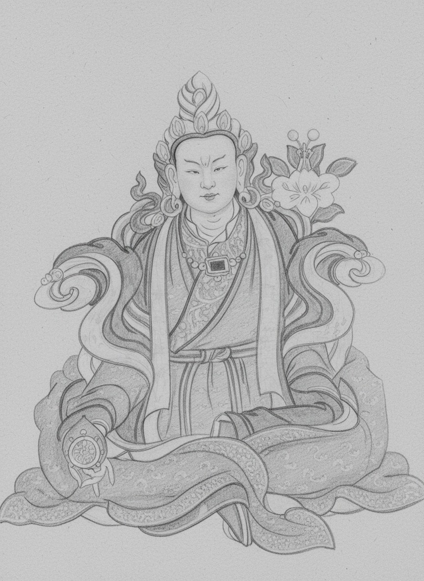 安章珠巴一世(Adzom Drukpa I, 1842–1924)