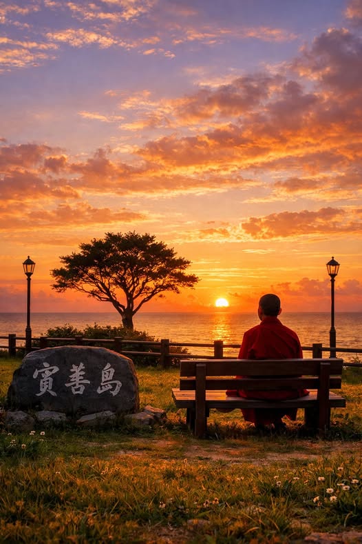 寶善島, 紅衣小僧、夕照、落霞