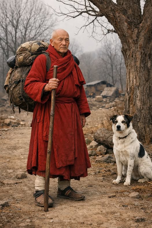 一人一狗的苦路
