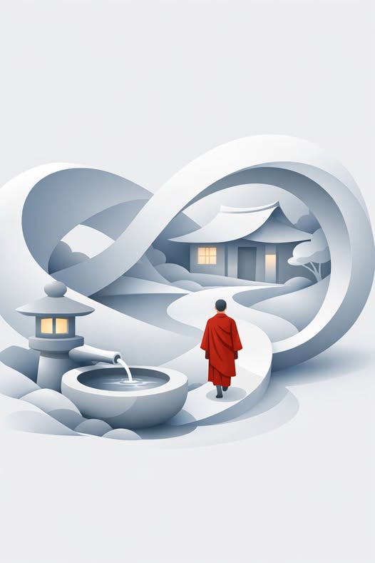 捨妄念,斷情根;是〈華嚴經〉教人禪定的方法
