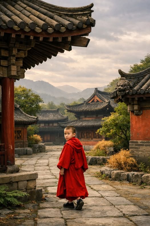 山寺晨行
