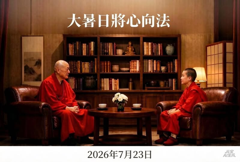 《大暑日·將心向法》