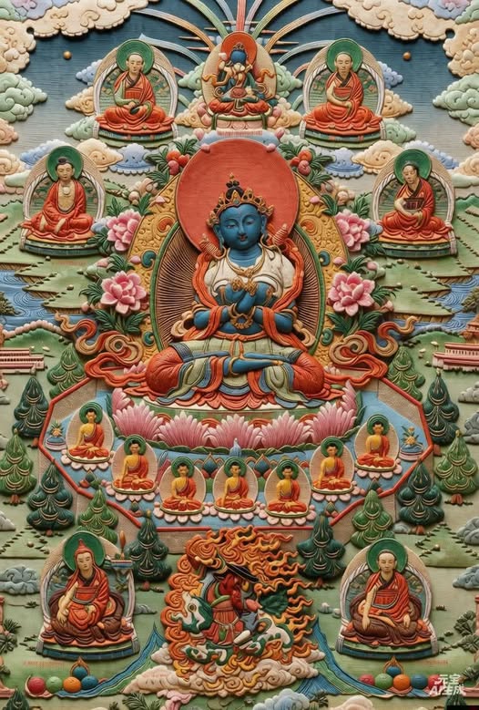 5，金剛持佛
- 人壽年代：人壽七萬歲
- 活動地方：童子醫師花園