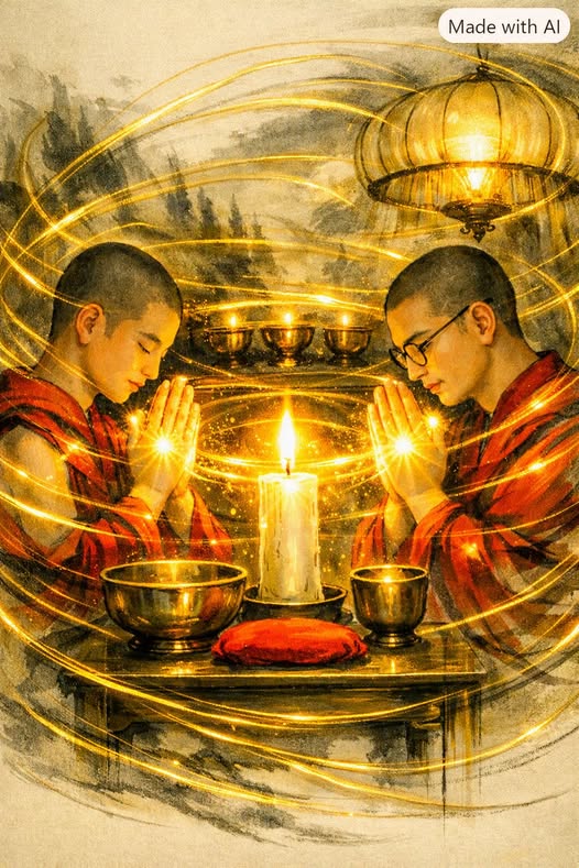 《和雙僧對禪圖》