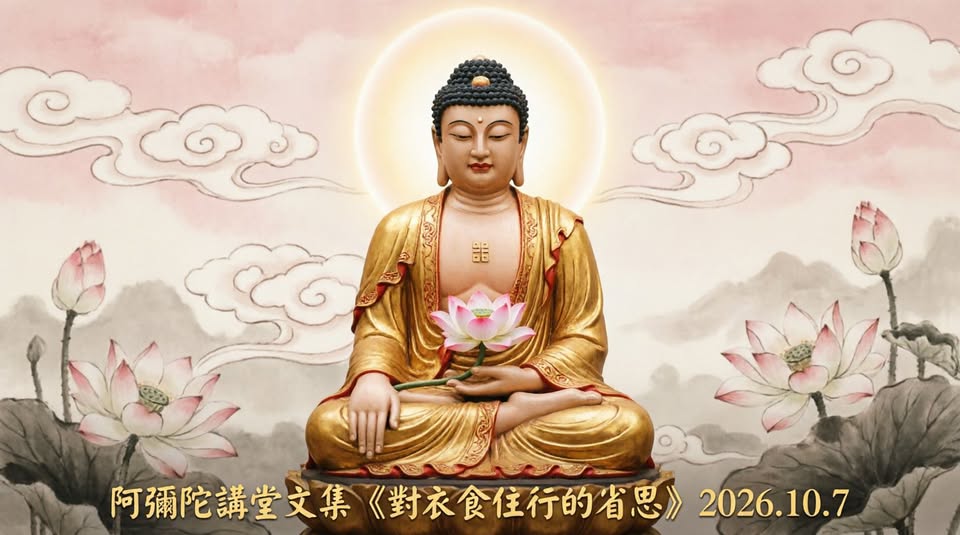 《佛弟子如何省日常衣食住行四事》