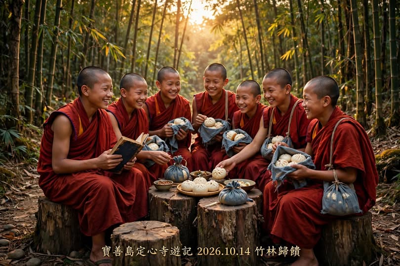 《桃源憶故人·竹林歸饋》