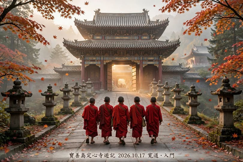 《南歌子·寬道入門》