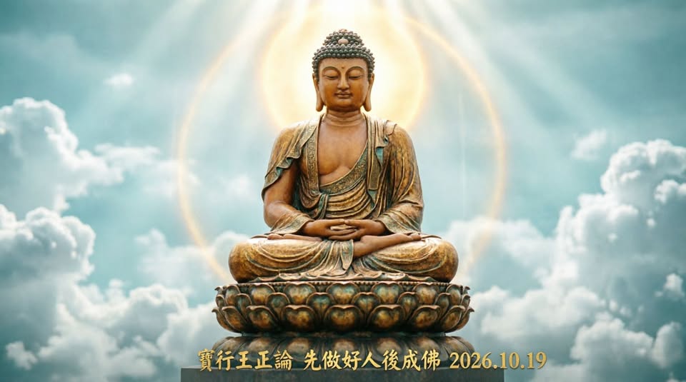 《先做人,後成佛》