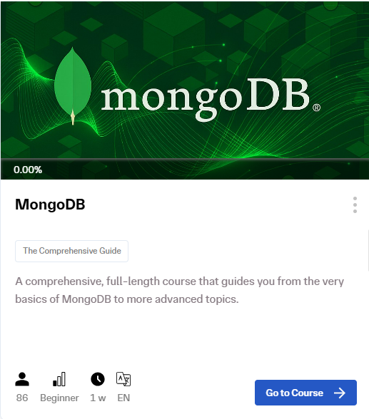 Curso de MongoDB en Archi's Academy