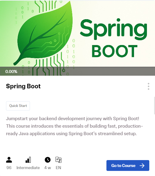 Spring Boot ile REST API geliştirme kursu