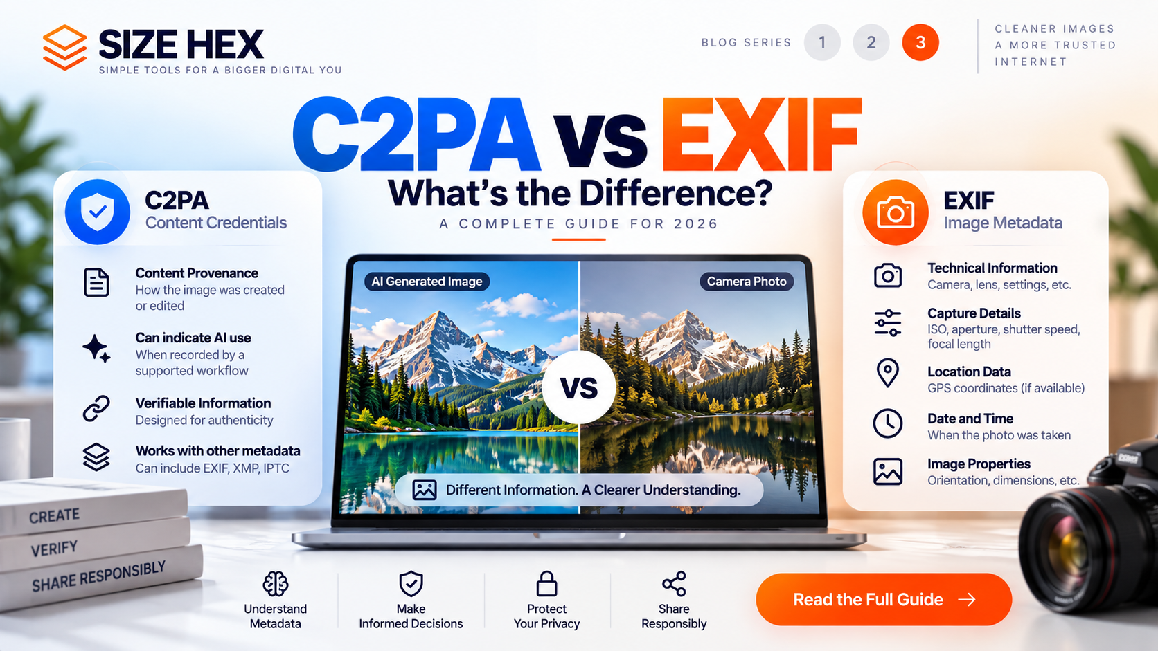 C2PA vs EXIF: What’s the Difference? A Complete Guide for 2026