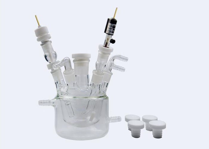 Jacketed 5-Port Electrolytic Cell