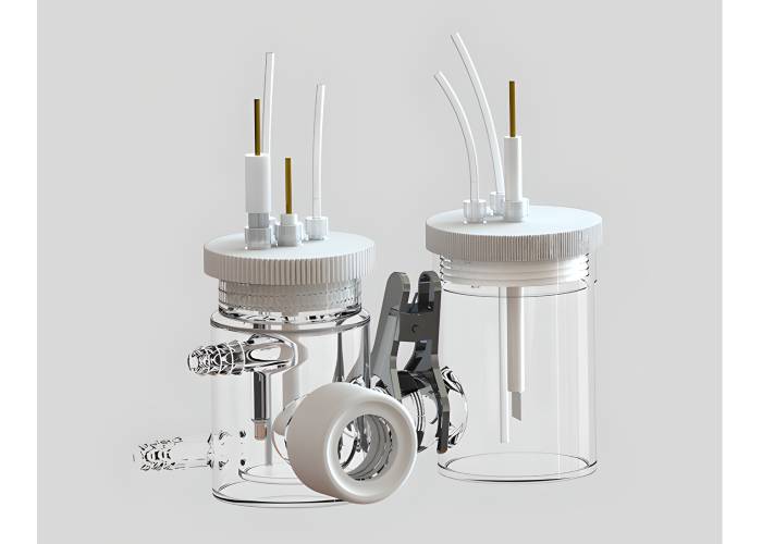 H-Type Jacketed Photoelectrochemical Cell – Sealed Type