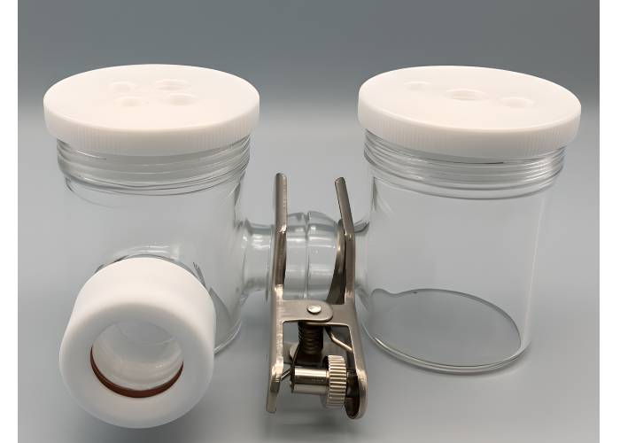 H-Type Membrane Single Channel Photoelectrochemical Cell – Sealed Type