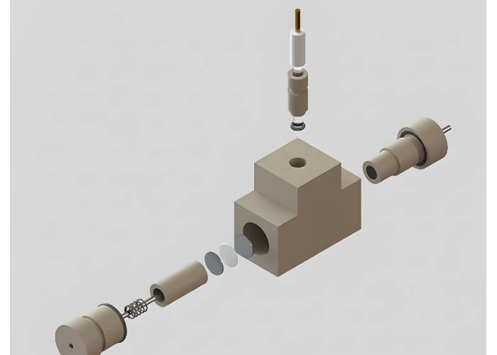 Swagelok Three-Electrode Battery Test Cell Swagelok Three-Electrode Battery Test Cell