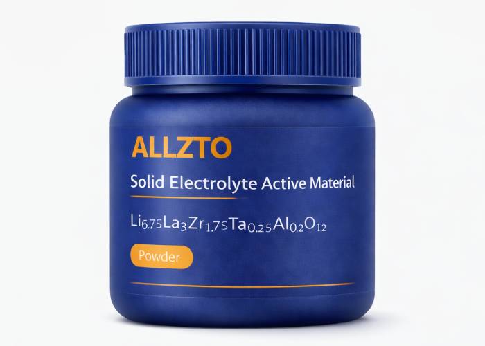 ALLZTO Tantalum and Aluminum added the Lithium Lanthanum Zirconium Oxide