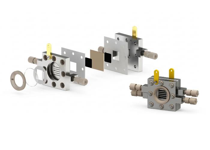 In-situ Raman CO2RR MEA Cell with Interchangeable Optical Windows