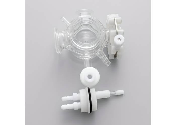 H-Type 3-Port Jacketed Photoelectrochemical Cell with Two Quartz Windows H-Type 3-Port Jacketed Photoelectrochemical Cell with Two Quartz Windows