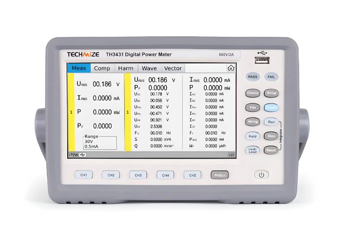 TH343X/TH344X Series Multi-Channel Digital Power Meter TH343X/TH344X Series Multi-Channel Digital Power Meter