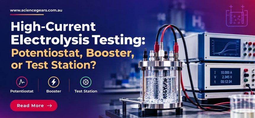 High-Current Electrolysis Testing: Potentiostat, Booster, or Test Station? High-Current Electrolysis Testing: Potentiostat, Booster, or Test Station?