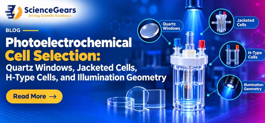 Photoelectrochemical Cell Selection: Quartz Windows, Jacketed Cells, H-Type Cells, and Illumination Geometry Photoelectrochemical Cell Selection: Quartz Windows, Jacketed Cells, H-Type Cells, and Illumination Geometry