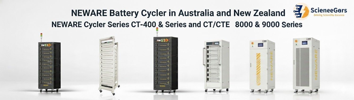 NEWARE Battery Cycler in Australia and New Zealand  NEWARE Cycler Series CT-400 & Series and CT/CTE 8000 & 9000 Series
