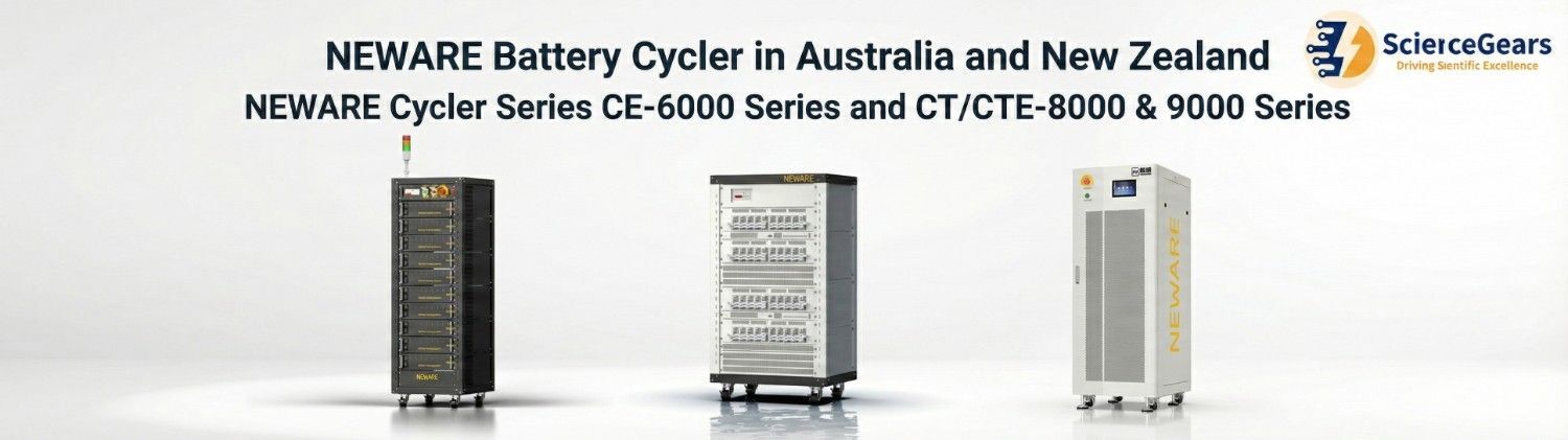 NEWARE Battery Cycler in Australia and New Zealand | NEWARE Cycler Series CE-6000 Series and CT/CTE-8000 & 9000 Series