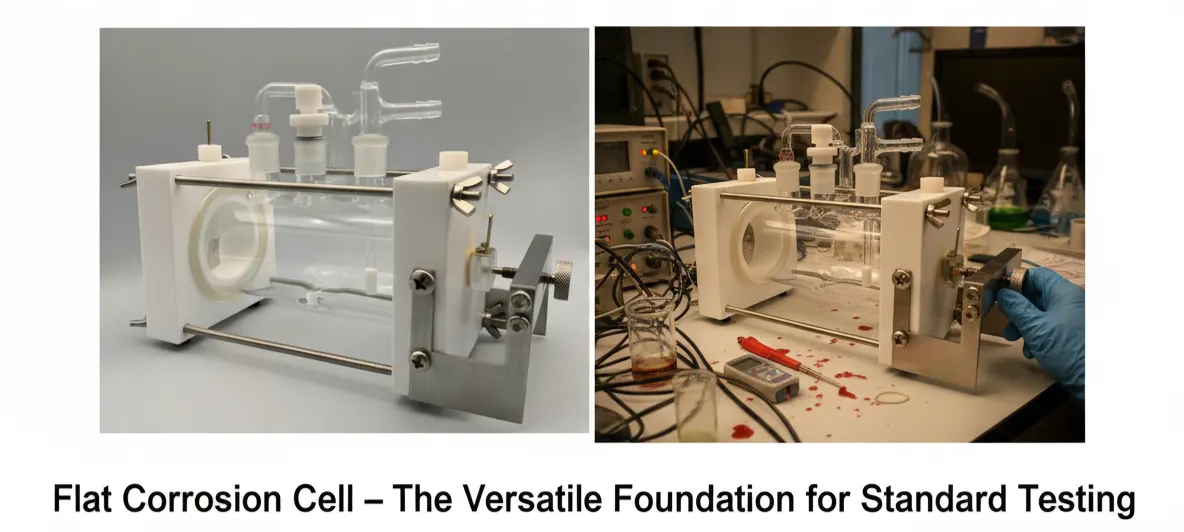 Flat Corrosion Cell&nbsp;&ndash; The Versatile Foundation for Standard Testing