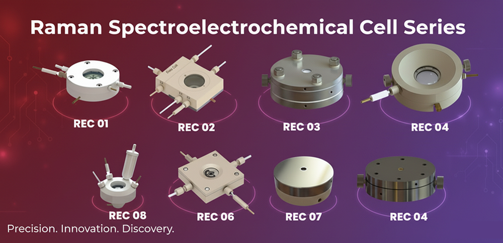 Raman Spectroelectrochemical Cell Series (REC-01 to REC-09) 1.png Raman Spectroelectrochemical Cell Series (REC-01 to REC-09)