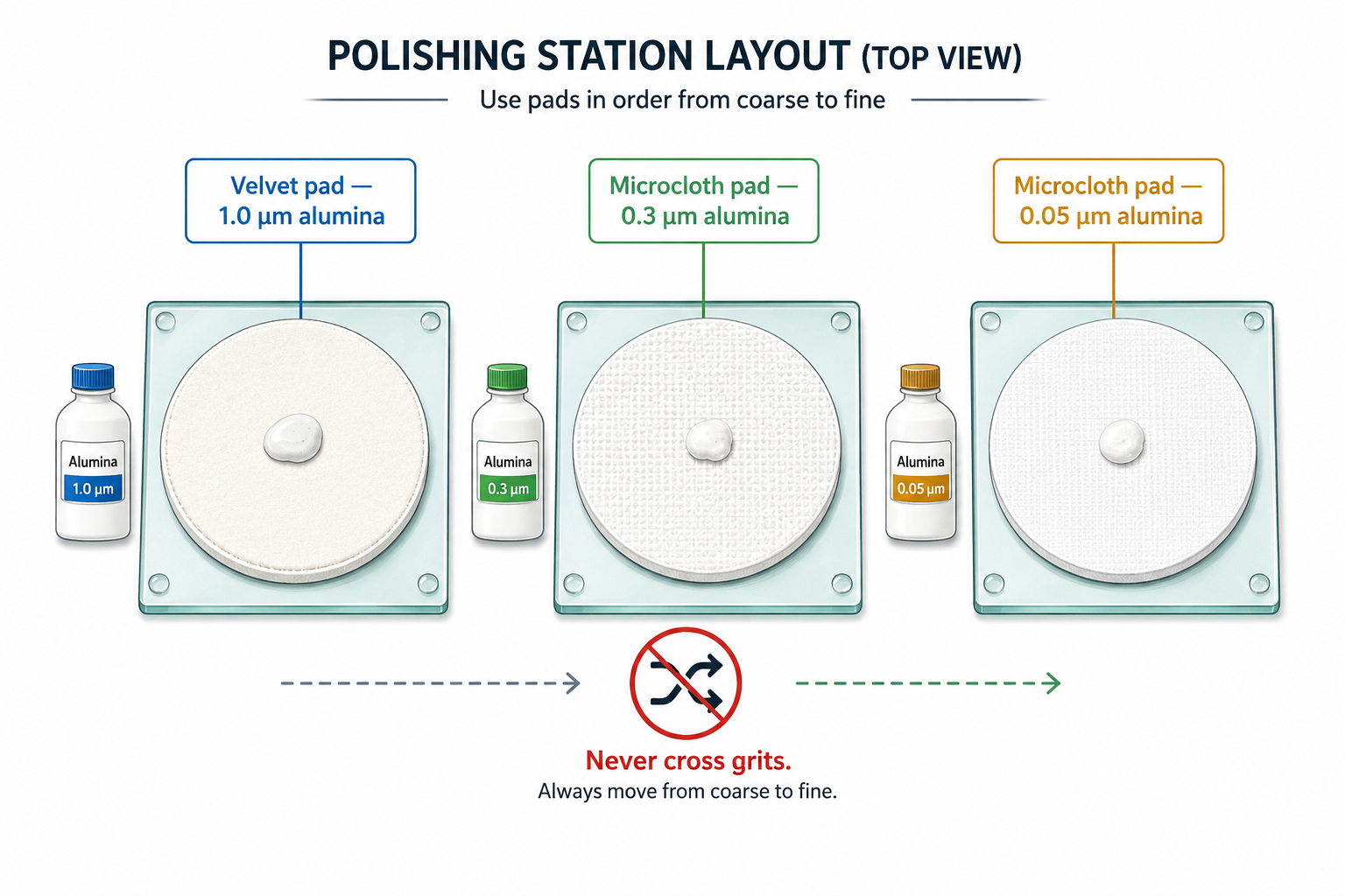 Polishing Station Layout Guide.png Polishing Station Layout Guide ( glassy carbon, gold and platinum electrodes )