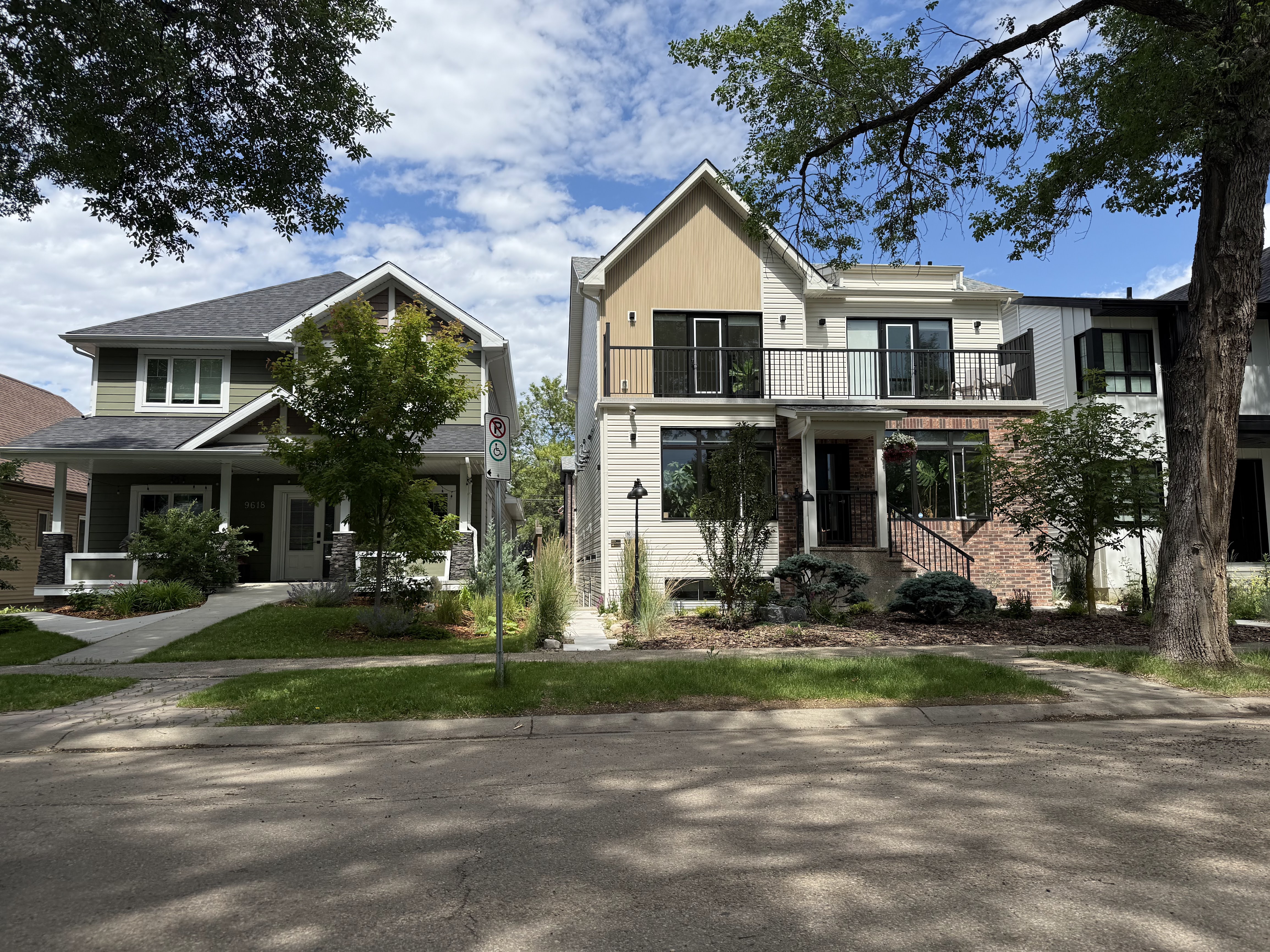 A rowhouse in  McKernan