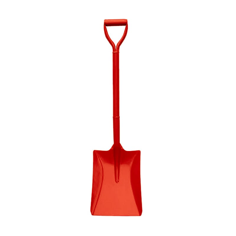 Manganese Steel Square Shovel with Steel Handle