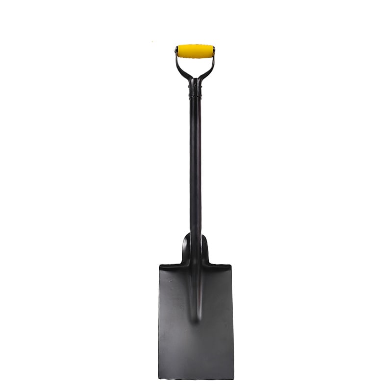 Manganese Steel Square Transfer Shovel with Steel Handle