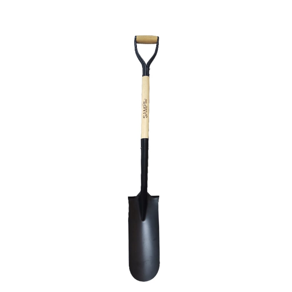 manganese steel round point digging shovel