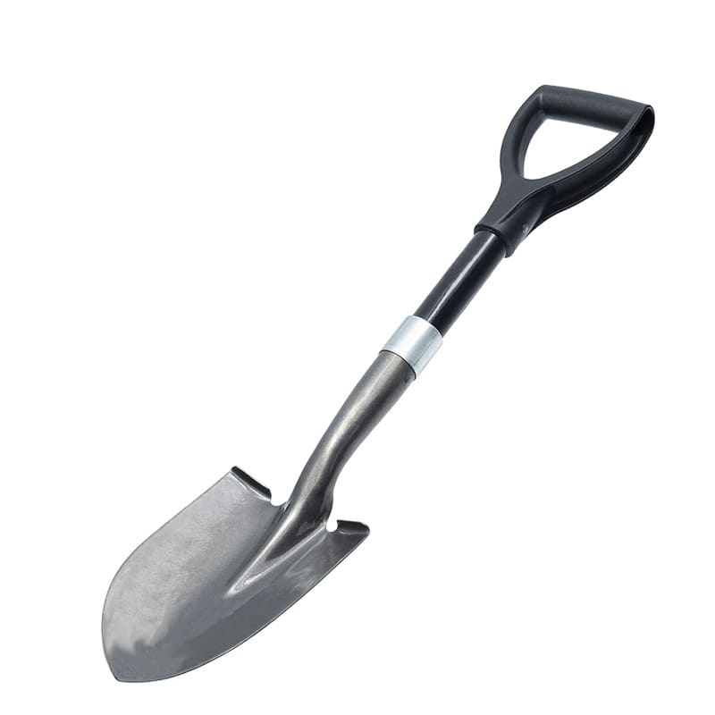 Stainless Steel Pointed Digging Shovel with D Handle