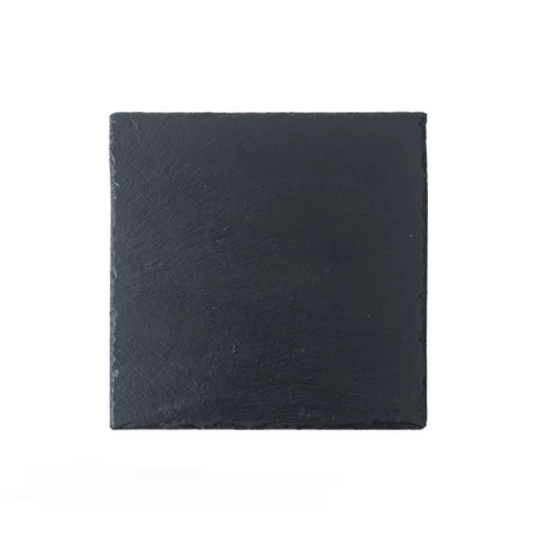 Square Slate Plate 30x30 cm Natural Stone Serving Plate