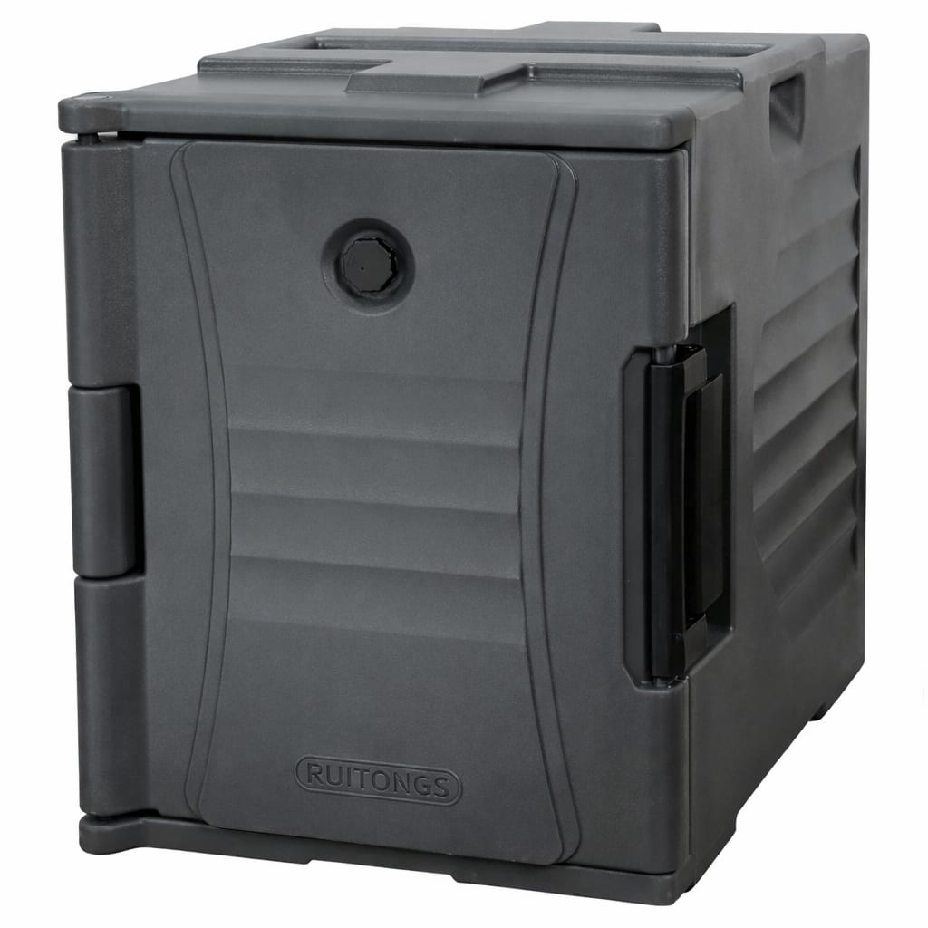 Insulated Food Pan Carrier Front Loading 6 Pan Capacity from RUITONGS