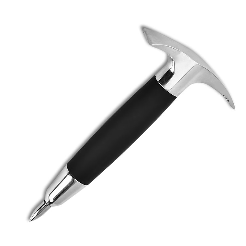 Hammer Ice Pick Stainless Steel with Rubber Handle 7 12 Inch from RUITONGS