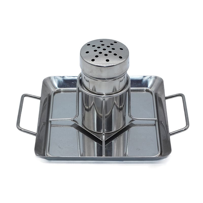 Beer Can Chicken Roaster Stainless Steel with Drip Tray from RUITONGS (1)