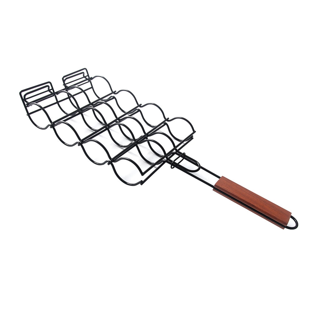 BBQ Sausage Grill Basket Non-Stick Sausage Grilling Rack from RUITONGS (2)