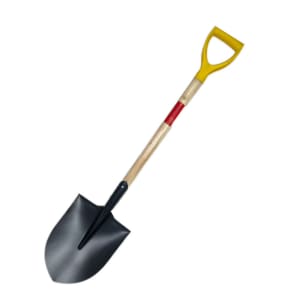 Manganese Steel Square Shovel with Wooden Handle