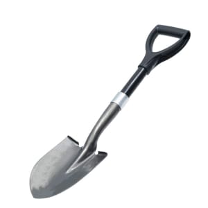Stainless Steel Pointed Digging Shovel with D Handle