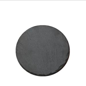 Round Slate Plate Natural Stone Serving Plate 25 cm 30 cm